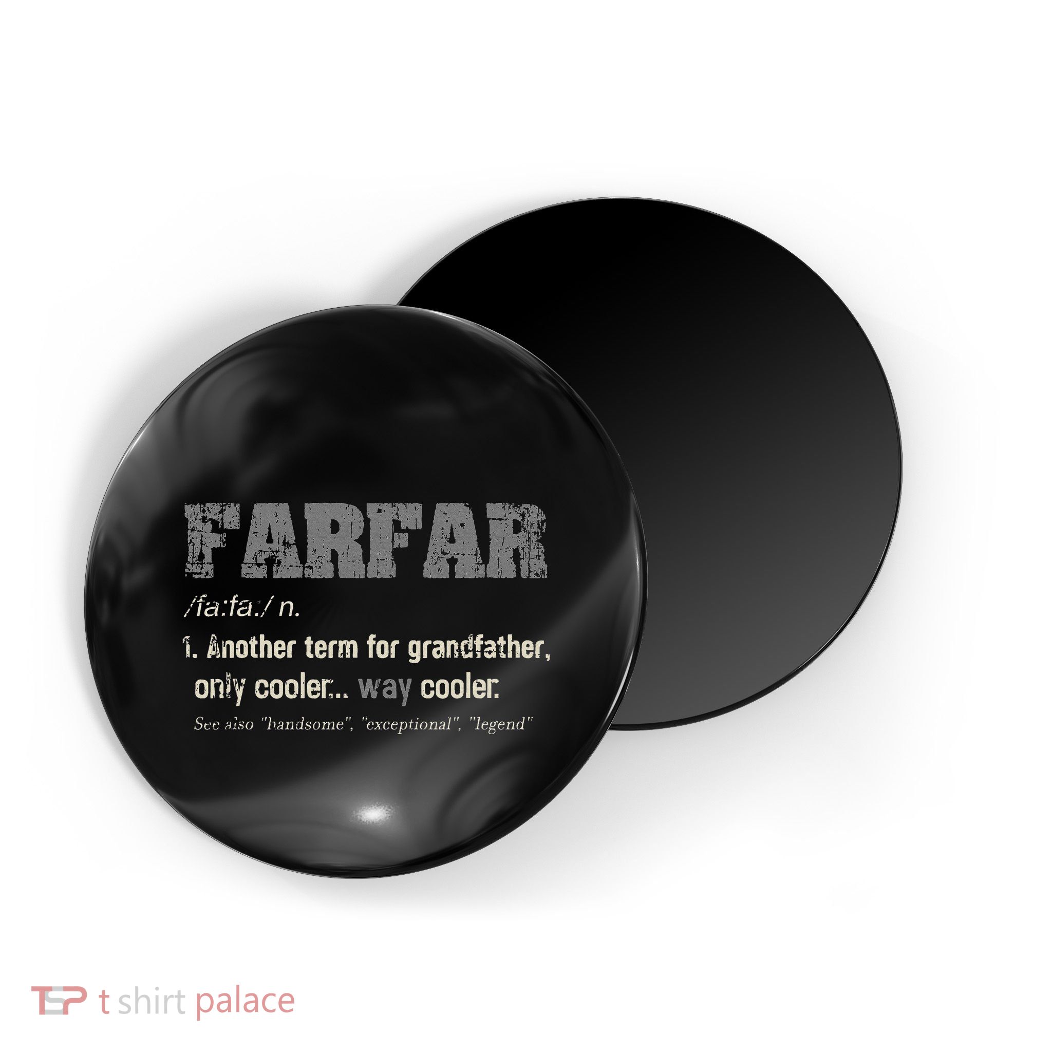 Swedish Farfar Funny Definition Grandpa Magnet