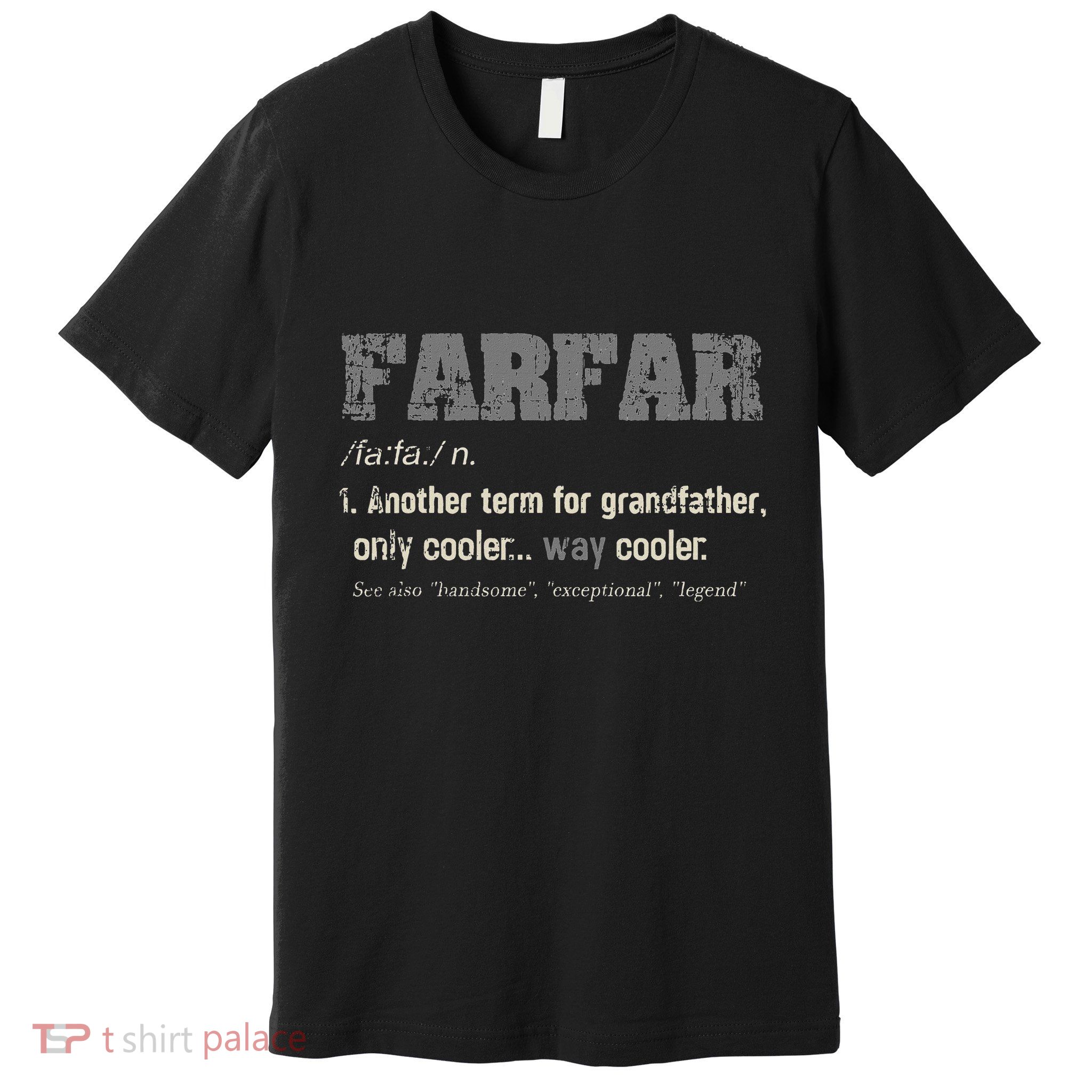 Swedish Farfar Funny Definition Grandpa Premium T-Shirt