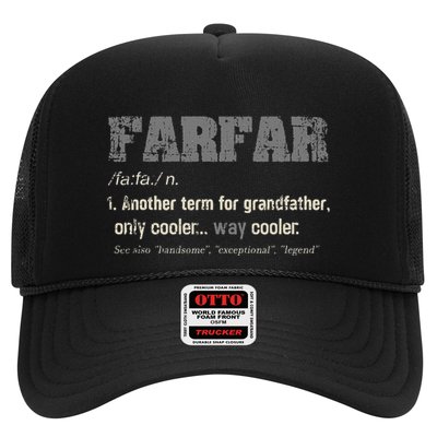 Swedish Farfar Funny Definition Grandpa Trucker Hat