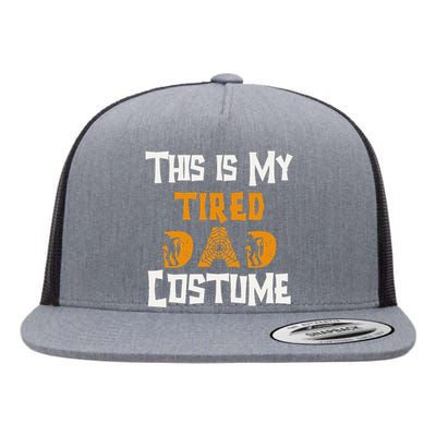 Spooky Family Fun My Dad's Halloween Costume Flat Bill Trucker Hat