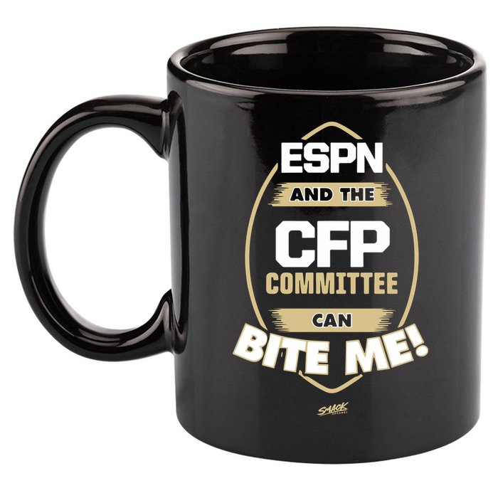 Smack Florida Football Espn And The Cfp Committee Can Bite Me 11oz C Handle Ceramic Mug