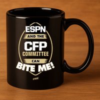 Smack Florida Football Espn And The Cfp Committee Can Bite Me 11oz C Handle Ceramic Mug