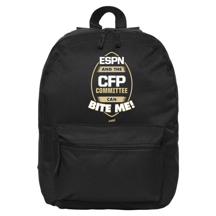 Smack Florida Football Espn And The Cfp Committee Can Bite Me 16 in Basic Backpack