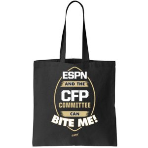 Smack Florida Football Espn And The Cfp Committee Can Bite Me Tote Bag