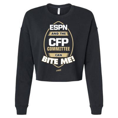 Smack Florida Football Espn And The Cfp Committee Can Bite Me Cropped Pullover Crew