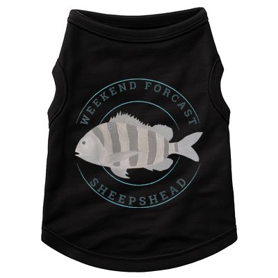 Sheepshead Fishing Fisherman Design Doggie Tank