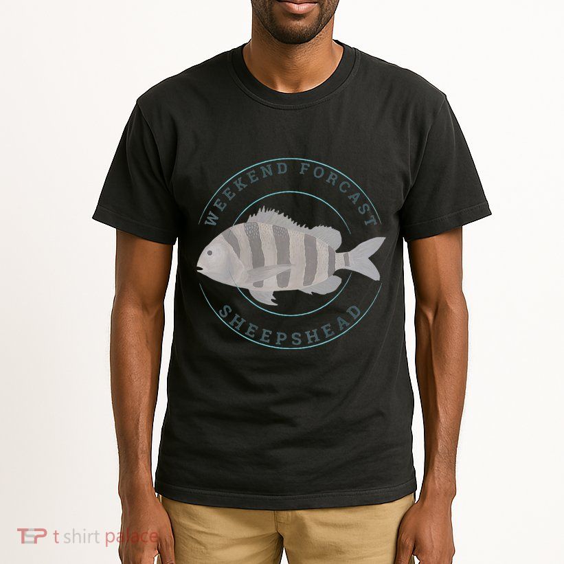 Sheepshead Fishing Fisherman Design Tall T-Shirt