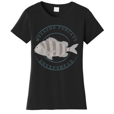 Sheepshead Fishing Fisherman Design Women's T-Shirt