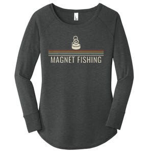 Search For Ferromagnetic Objects Magnet Fishing For Women's Perfect Tri Tunic Long Sleeve Shirt