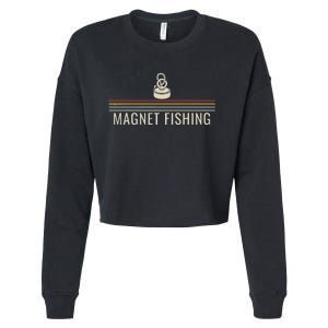 Search For Ferromagnetic Objects Magnet Fishing For Cropped Pullover Crew