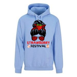 Strawberry Festival Fruit Lover Mom Girl Cute Gifts Unisex Surf Hoodie