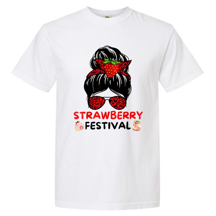 Strawberry Festival Fruit Lover Mom Girl Cute Gifts Garment-Dyed Heavyweight T-Shirt