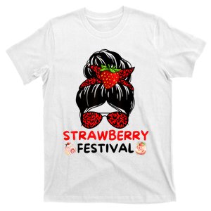 Strawberry Festival Fruit Lover Mom Girl Cute Gifts T-Shirt