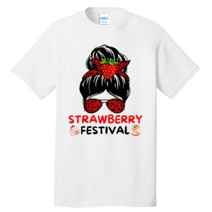 Strawberry Festival Fruit Lover Mom Girl Cute Gifts Tall T-Shirt