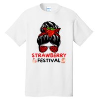 Strawberry Festival Fruit Lover Mom Girl Cute Gifts Tall T-Shirt