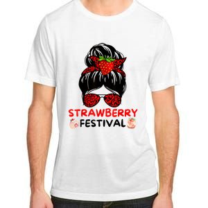 Strawberry Festival Fruit Lover Mom Girl Cute Gifts Adult ChromaSoft Performance T-Shirt