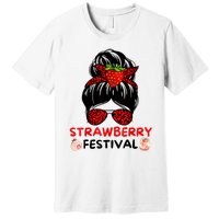 Strawberry Festival Fruit Lover Mom Girl Cute Gifts Premium T-Shirt