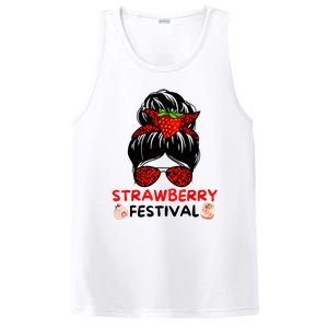 Strawberry Festival Fruit Lover Mom Girl Cute Gifts PosiCharge Competitor Tank