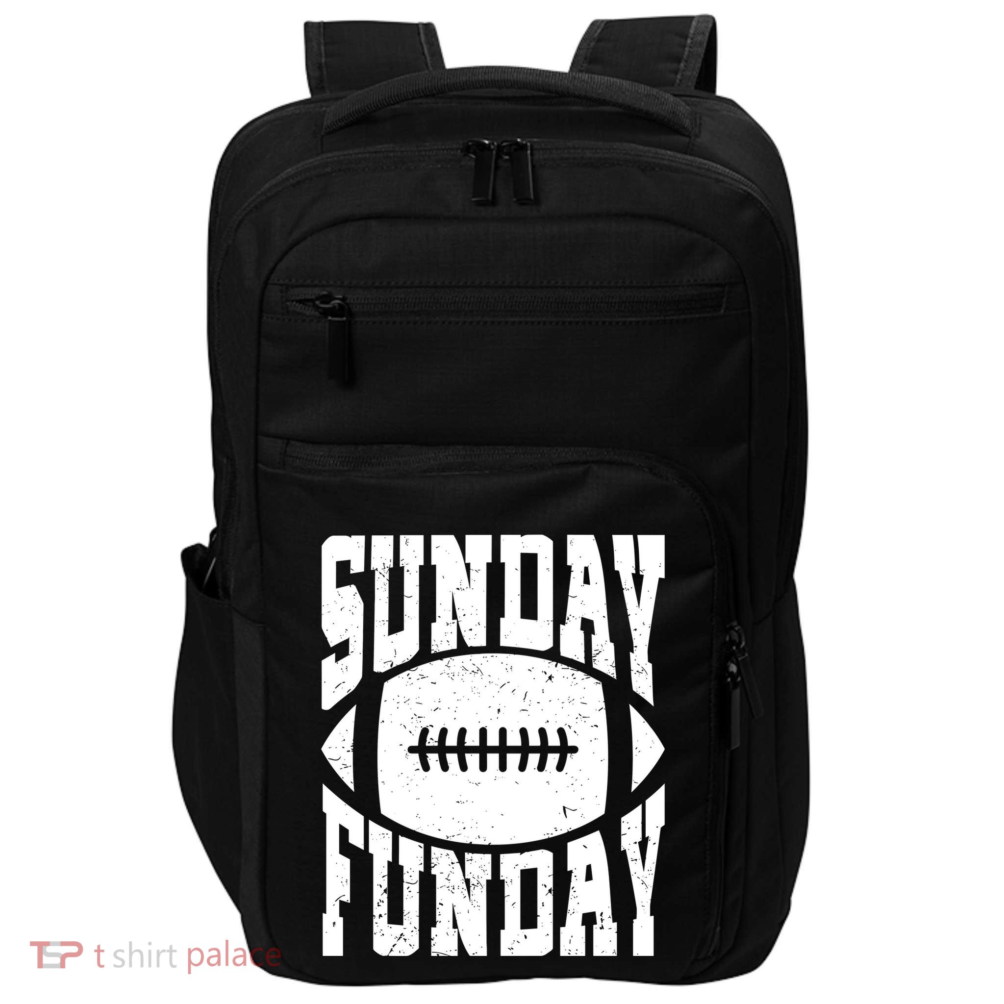 Sunday Funday Funny Football Impact Tech Backpack