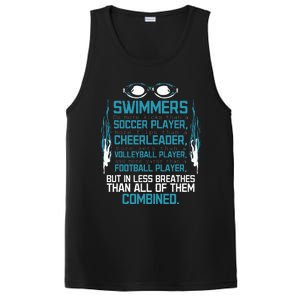 Swimming Facts Funny Water Sports for Swimmer Team Coach PosiCharge Competitor Tank