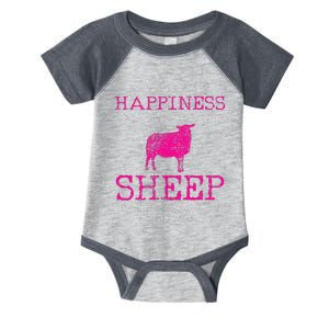 Sheep Farmer Funny Sheep Lover Farming Sheep Infant Baby Jersey Bodysuit