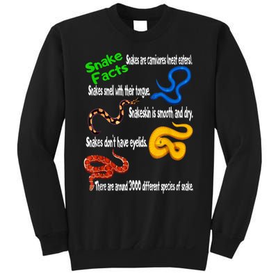 Snake Facts & Funny Boy Girl Toddlers Snake Lover Sweatshirt