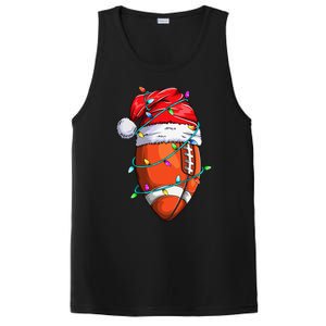 Santa Football Festive Christmas Sports Gear PosiCharge Competitor Tank