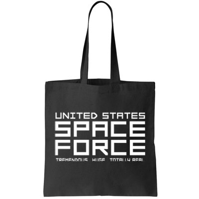 Space Force Funny Trump Tote Bag