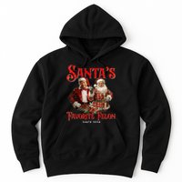 SantaS Favorite Felon Since 2024 Christmas Xmas Funny Trump Hoodie