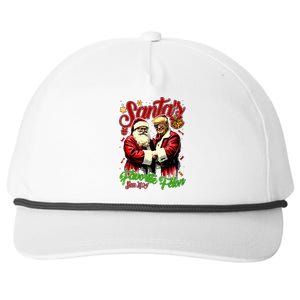 SantaS Favorite Felon Since 2024 Christmas Xmas Snapback Five-Panel Rope Hat