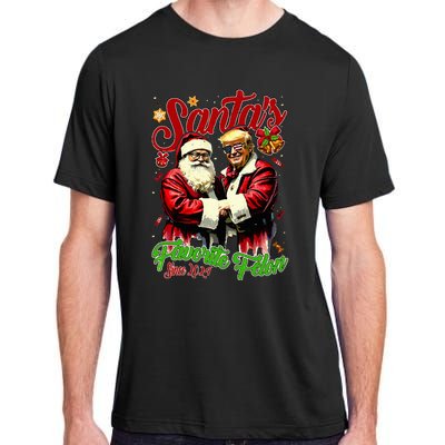 SantaS Favorite Felon Since 2024 Christmas Xmas Adult ChromaSoft Performance T-Shirt