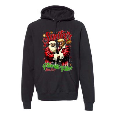 SantaS Favorite Felon Since 2024 Christmas Xmas Premium Hoodie