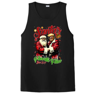 SantaS Favorite Felon Since 2024 Christmas Xmas PosiCharge Competitor Tank