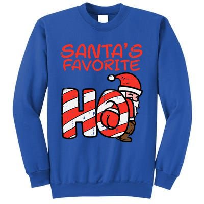 Santas Favorite Funny Naughty Adult Christmas Xmas Sweatshirt