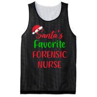 Santas Favorite Forensic Nurse Funny Christmas Mesh Reversible Basketball Jersey Tank