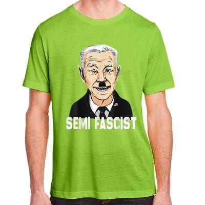 Semi Fascist Funny Political Humor Biden Quotes Adult ChromaSoft Performance T-Shirt