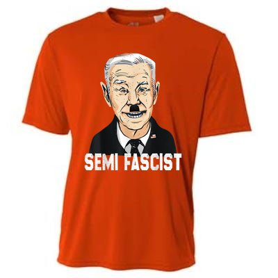 Semi Fascist Funny Political Humor Biden Quotes Cooling Performance Crew T-Shirt