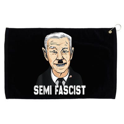 Semi Fascist Funny Political Humor Biden Quotes Grommeted Golf Towel