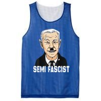 Semi Fascist Funny Political Humor Biden Quotes Mesh Reversible Basketball Jersey Tank