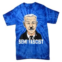 Semi Fascist Funny Political Humor Biden Quotes Tie-Dye T-Shirt