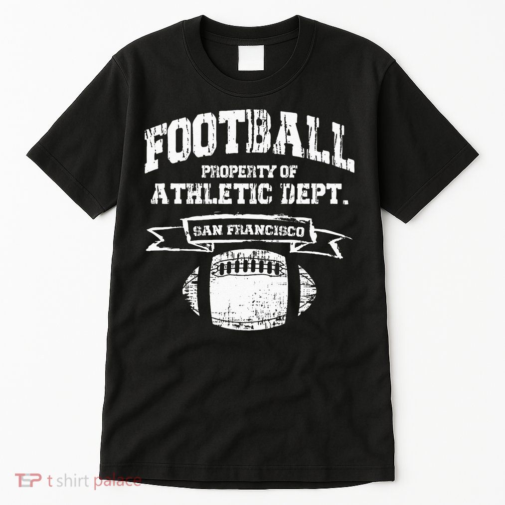 San Francisco Football Property Athletic Dept Retro Grunge Tall T-Shirt
