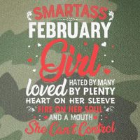 Smartass February For Wo Legacy Tie Dye Trucker Hat