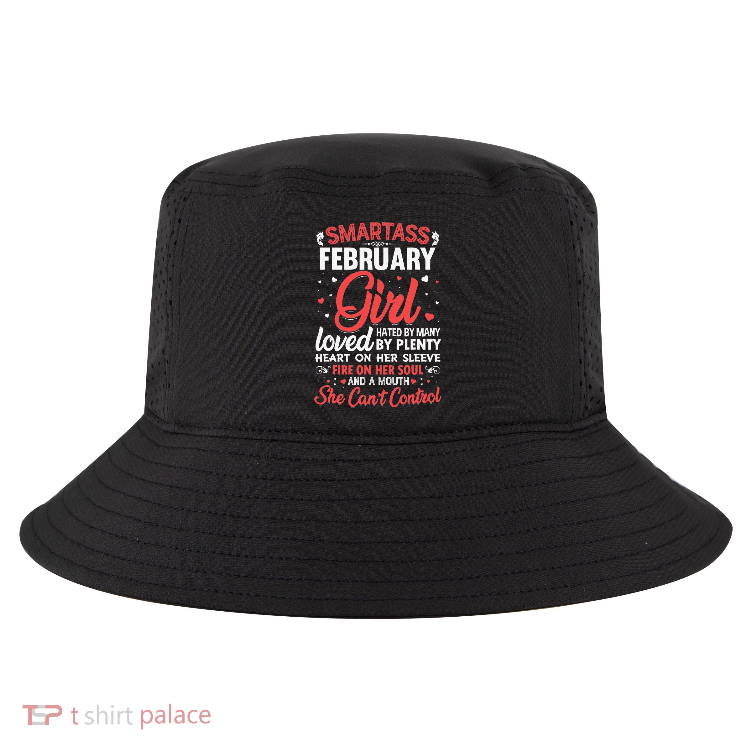Smartass February For Wo Cool Comfort Performance Bucket Hat