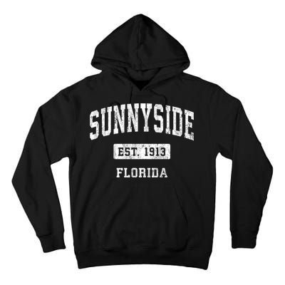 Sunnyside Florida Fl Vintage Sports Established Design Tall Hoodie