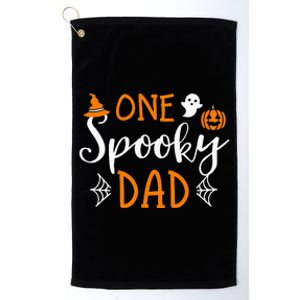 Spooky Family Fun Matching Halloween Outfits Platinum Collection Golf Towel