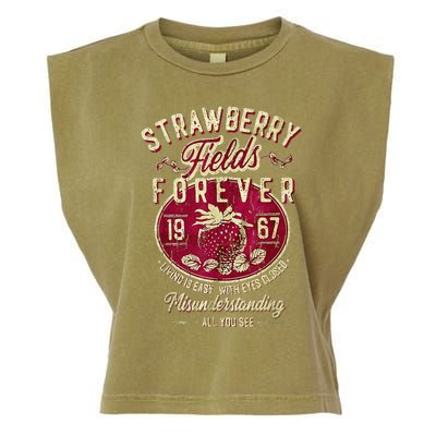 Strawberry Fields Forever Strawberry Fields Garment-Dyed Women's Muscle Tee