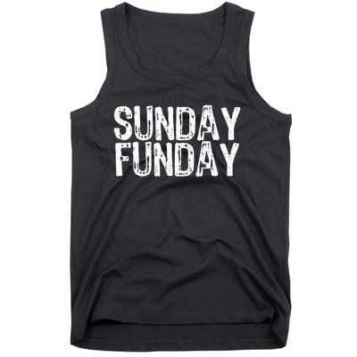 Sunday Funday Football Tank Top