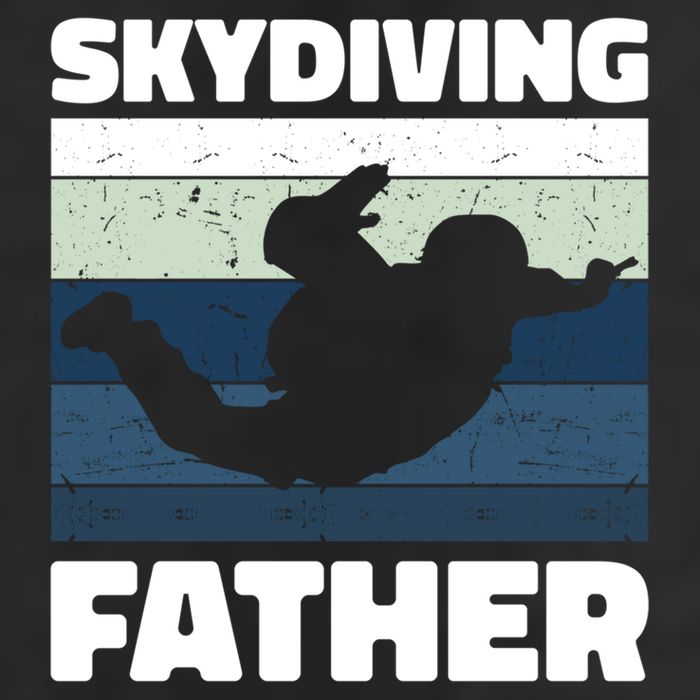 Skydiving Father For Father's Day Gift Adult Drive Performance Visor