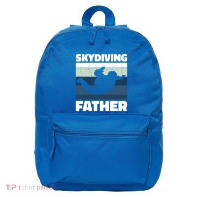 Skydiving Father For Father's Day Gift 16 in Basic Backpack
