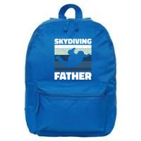 Skydiving Father For Father's Day Gift 16 in Basic Backpack